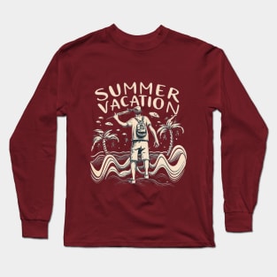 Summer Vacation Long Sleeve T-Shirt